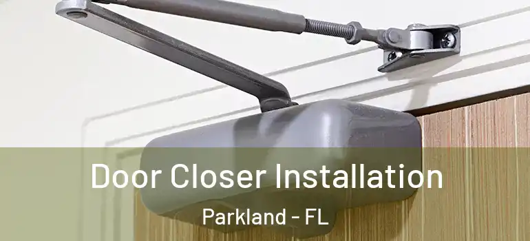  Door Closer Installation Parkland - FL