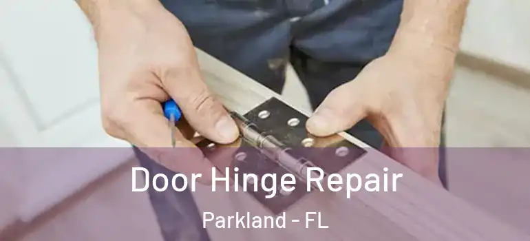  Door Hinge Repair Parkland - FL