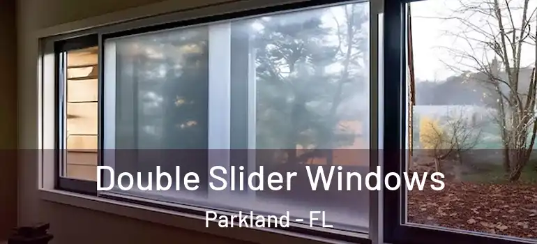 Double Slider Windows Parkland - FL