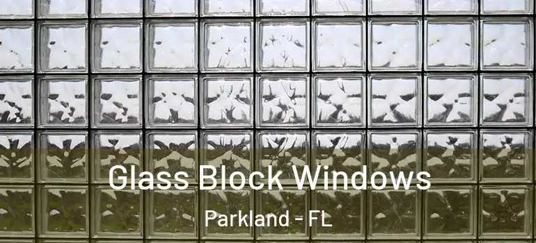  Glass Block Windows Parkland - FL