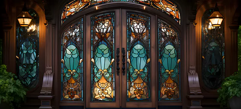 Wrought Iron Storm Door in Parkland, FL