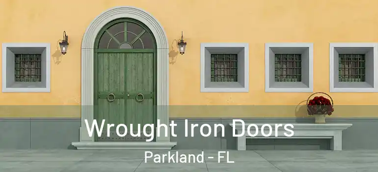 Wrought Iron Doors Parkland - FL